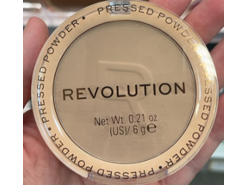 Makeup Revolution Reloaded Pressed Powder, Vanilla, 0.21oz,6 g