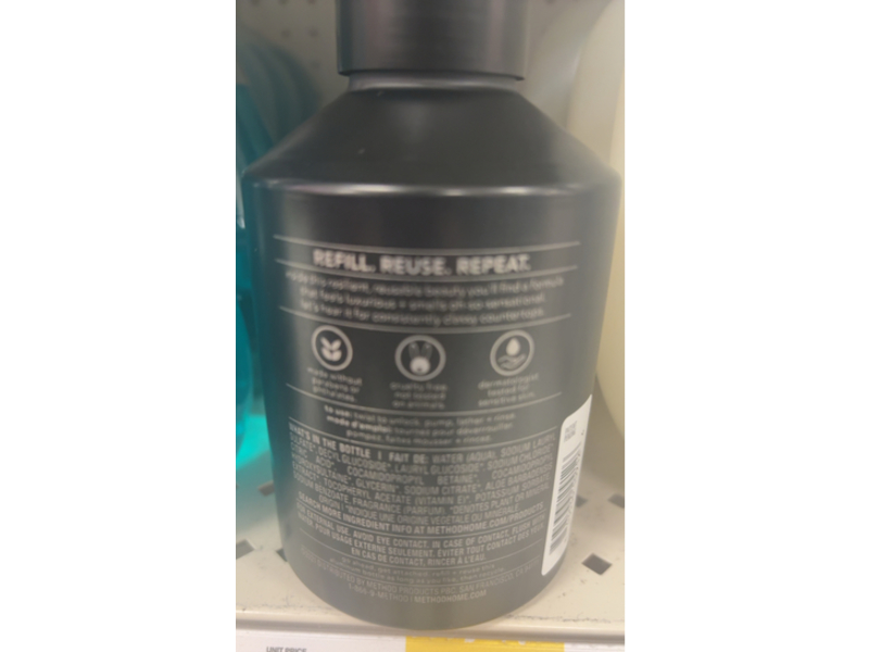 Method Hand Wash, Vetiver + Amber, 12 fl oz/354 mL, 3 Count