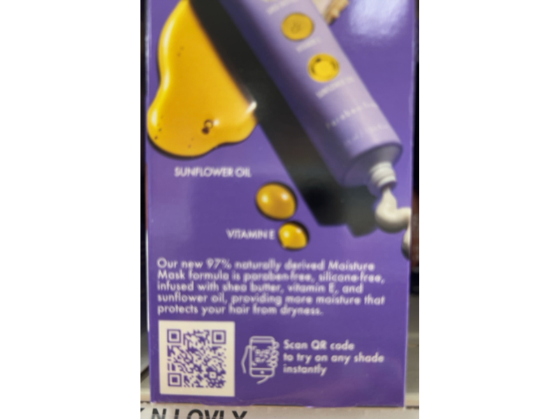 SoftSheen-Carson Dark & Lovely Fade Resist Hair Color, 372 Natural Black, 1 Application