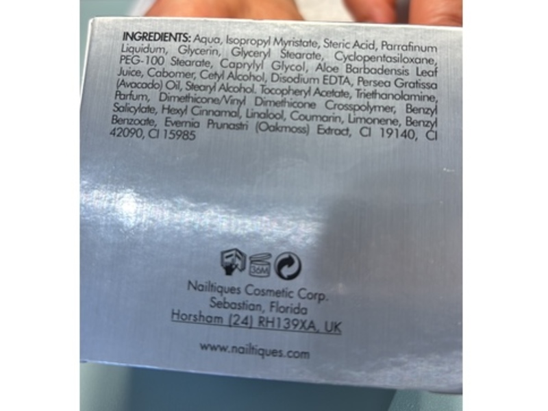 Nailtiques Foot Creme, Avocado, 4 oz/113 g