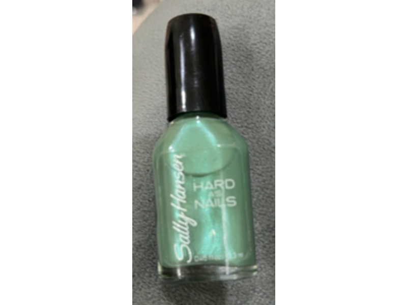 Sally Hansen Hard As Nails Nail Polish, 650 Made in Jade, 0.45 fl oz/13.3 mL