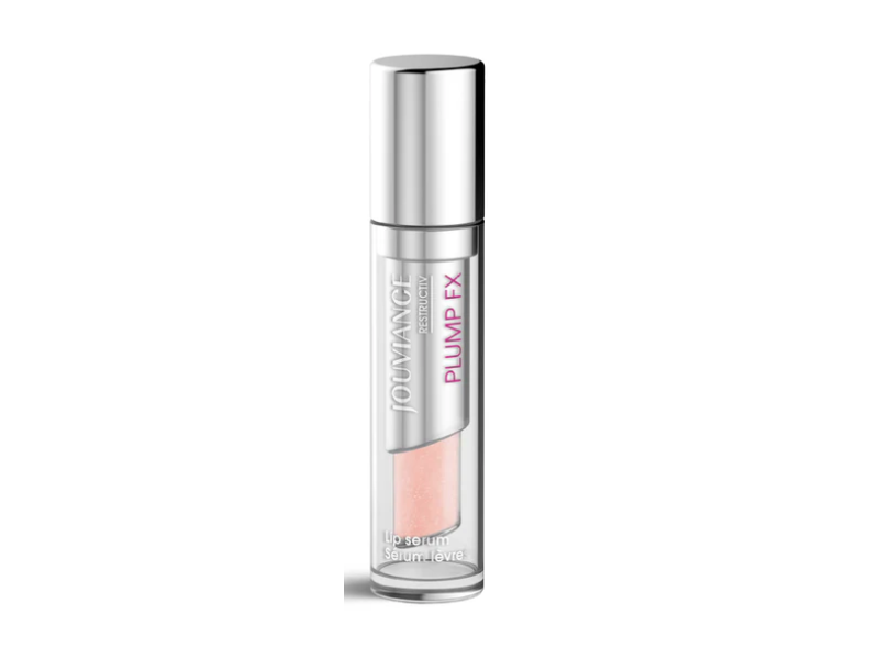 Jouviance PlumpFX Lip Plumping Serum, Sheer Pink Tint, 0.2 fl oz/4.7 mL