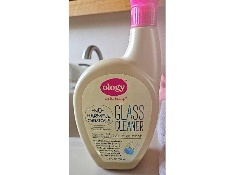 Ology Glass Cleaner, 26 fl oz/749 mL