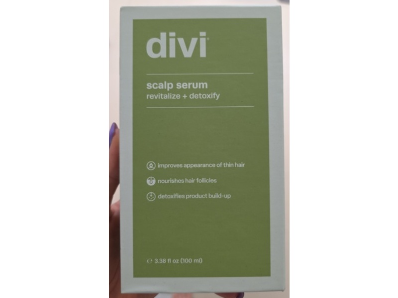 Divi Scalp Serum, Revitalize + Detoxify, 3.38 fl oz/100 mL