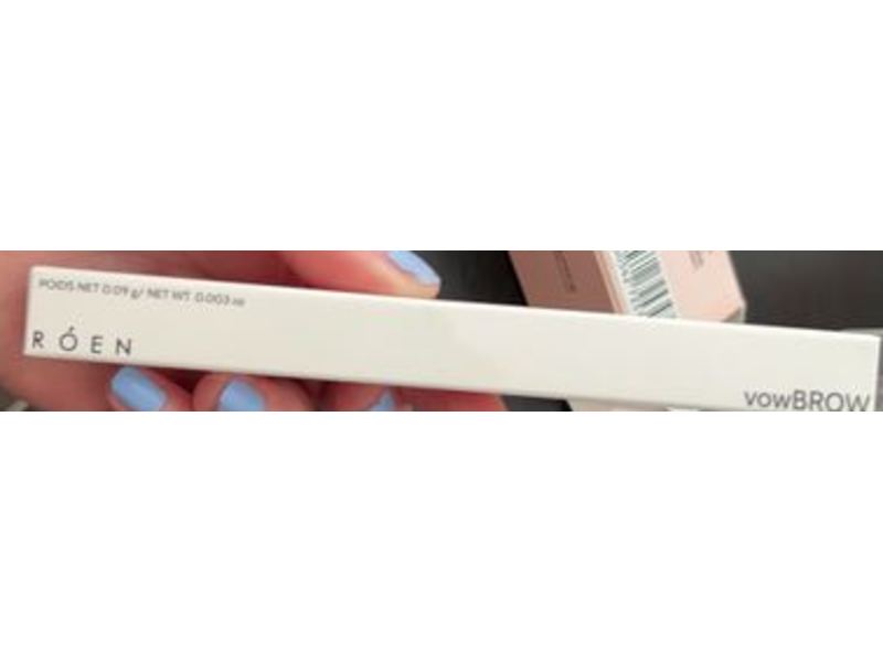 Roen Natural Vow Brow Pencil, Dark, 0.003 oz/0.09 g