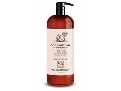 Soapbox Conditioner, Coconut Oil, 33.8 fl oz/1 L