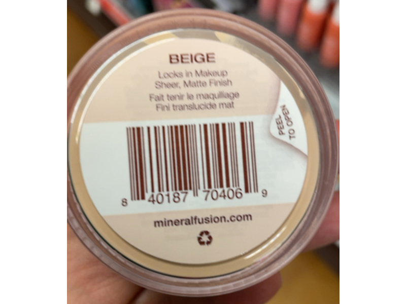 Mineral Fusion Loose Setting Powder, Beige, 0.47oz