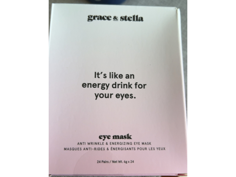 Grace & Stella Under Eye Mask, Gold, 6 g, 24 Count