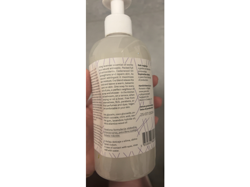 Pero Bio Face + Hand & Body wash, Lavanda I Cedar, 500 mL
