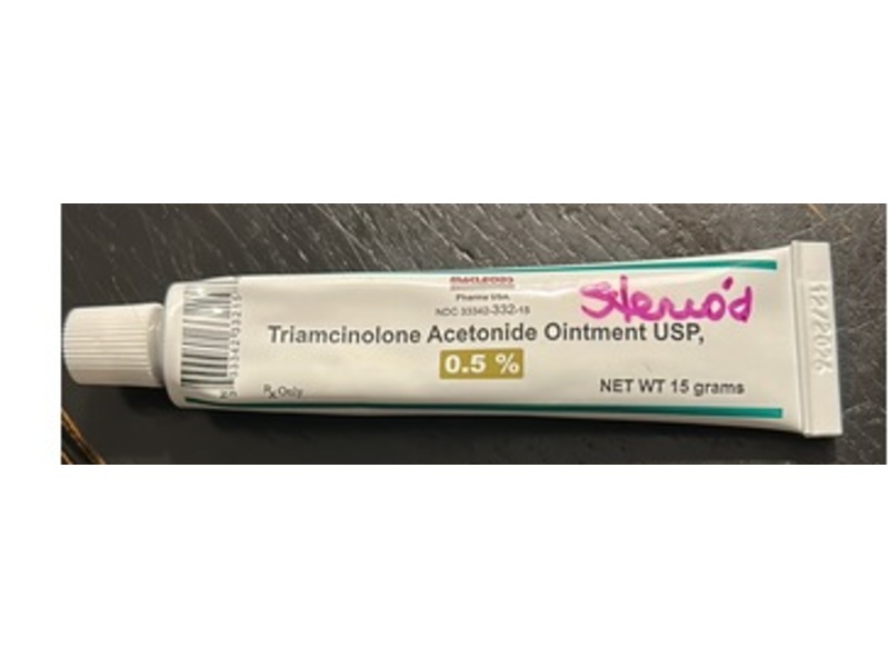 Triamcinolone Acetonide Ointment 0.5%, 15 g, Macleods (Rx)