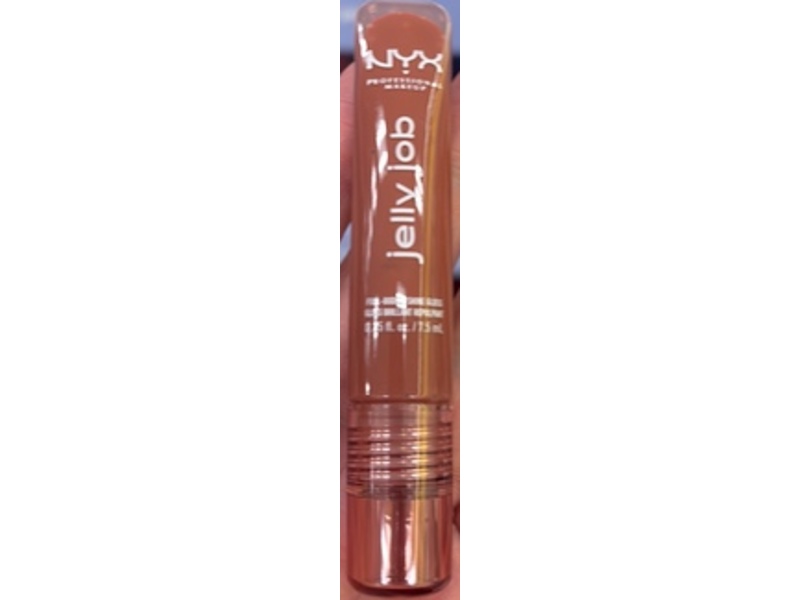 NYX Professional Makeup Jelly Job Lip Gloss, Jelly Filled, 0.25 fl oz/7.5 mL