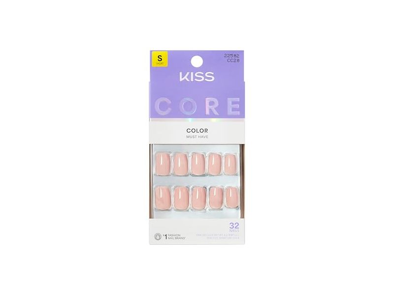 Kiss Core Press On Nails, Aesthetic, 32 Count