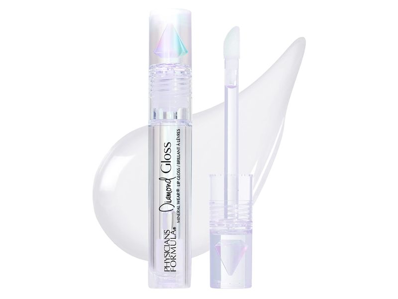 Physicians Formula Mineral Wear Diamond Lip Gloss, Crystal Clear, 0.15 fl oz/4.2 g