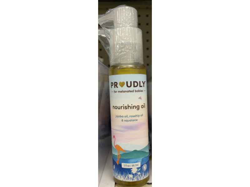 Proudly Nourishing Oil, Jojoba Oil & Squalene, 3 fl oz/88.7 mL