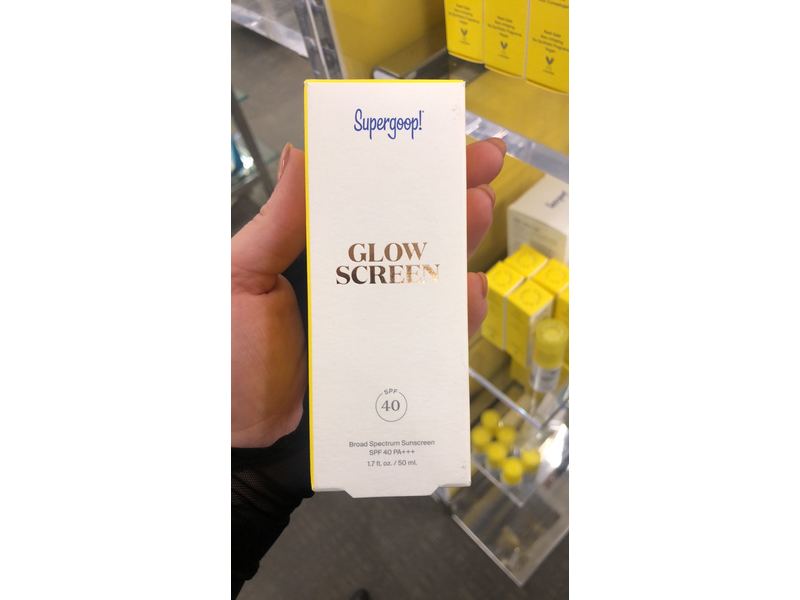 Supergoop Glowscreen Body, SPF 40, 3.4 fl oz/100 mL