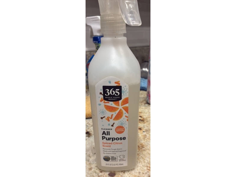 365 All Purpose Cleaner, Spiced Citrus, 26 Fl oz/769 mL