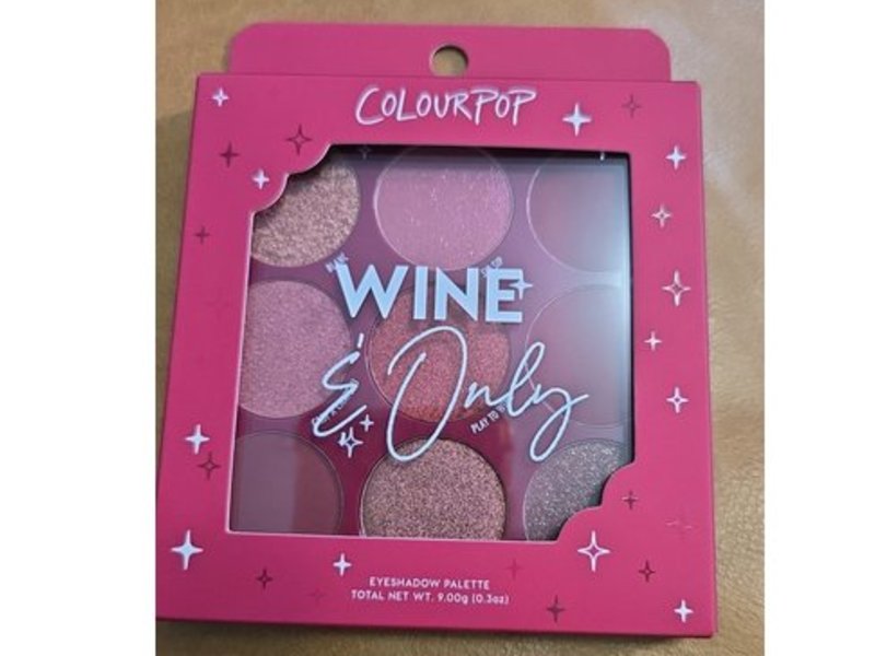 ColourPop Eyeshadow Palette, Wine & Only, 0.3 oz/9 g