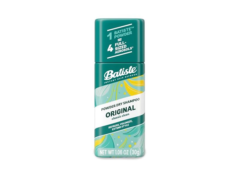 Batiste Powder Dry Shampoo, Original Classic Clean, 1.06 oz/30 g