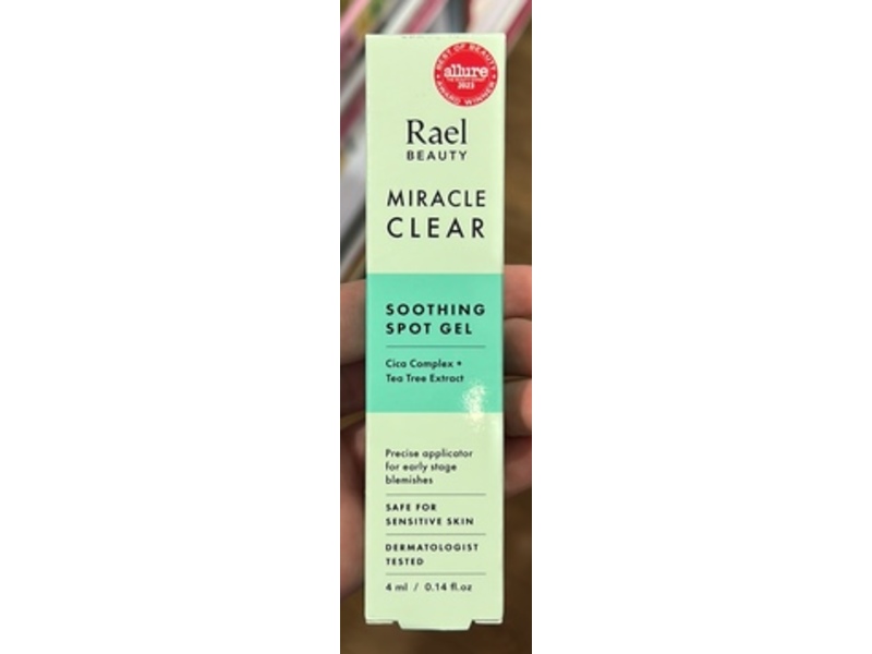 Rael Beauty Miracle Clear Soothing Spot Gel, 0.14 fl oz/4 mL
