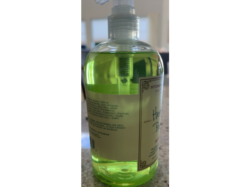 Stonewall Kitchen Herbes De Provence Hand Soap, 16.9 fl oz/500 mL