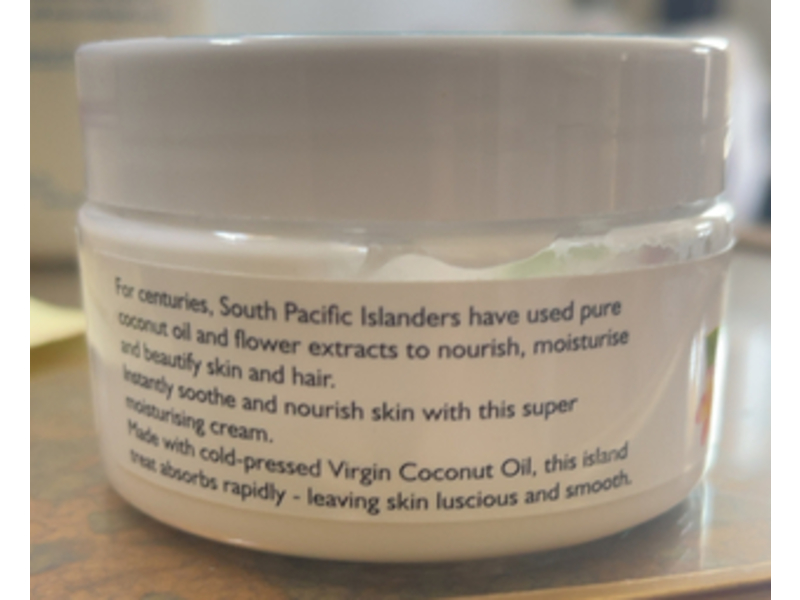 Reniu Virgin Coconut Body Butter, Frangipani, 4 oz/120 mL