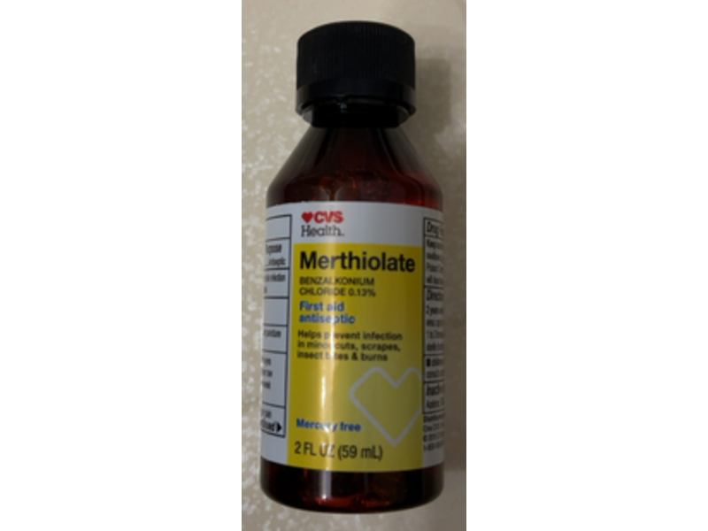 CVS Health Merthiolate First Aid Antiseptic, 2 fl oz/59 mL