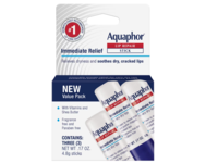 Aquaphor Lip Repair Stick, Vitamins & Shea Butter, 0.17 oz/4.8 g, Pack Of 3 - thumbnail 1