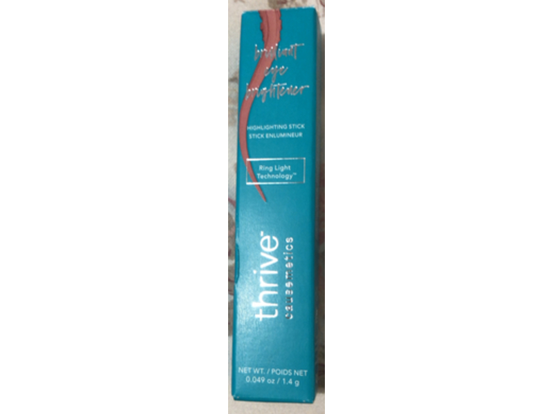 Thrive Causemetics Brilliant Eye Brightener Highlighting Stick, Tara (Rose Mauve Shimmer), 0.049 oz/1.4 g