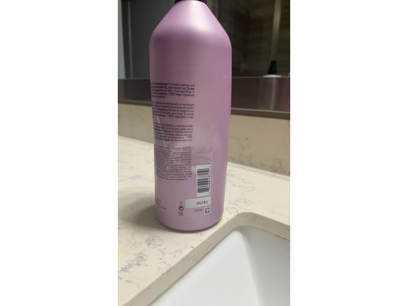 Pureology Hydrate Conditioner, Dry, Color-Treated Hair, 33.8 fl oz/1 L