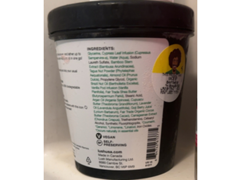 Lush Co - Mingle Body Scrub, Lavender, 7.9 oz/225 g