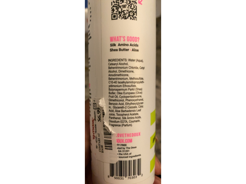 The Doux Fresh Rinse Moisturizing Conditioner, 8 fl oz/236 mL