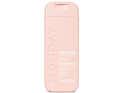 Monday Moisture Shampoo, Hyaluronic Acid, 3 fl oz/90 mL