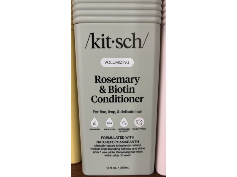 Kitsch Volumizing Conditioner, Rosemary & Biotin, 12 fl oz/355 mL