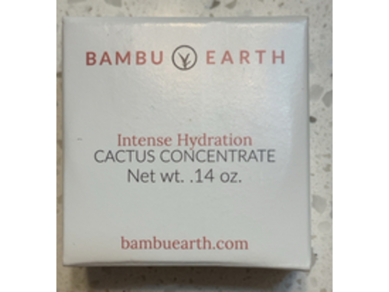 Bambu Earth Intense Hydration Cactus Concentrate, 0.14 oz