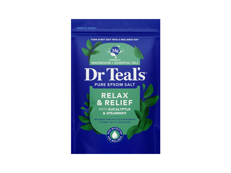 Dr Teal's Relax & Relief Pure Epsom Salt, Eucalyptus & Spearmint