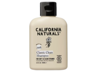 California Naturals Classic Clean Shampoo, Toasted Coconut, 3.4 fl oz/100 mL - thumbnail 1