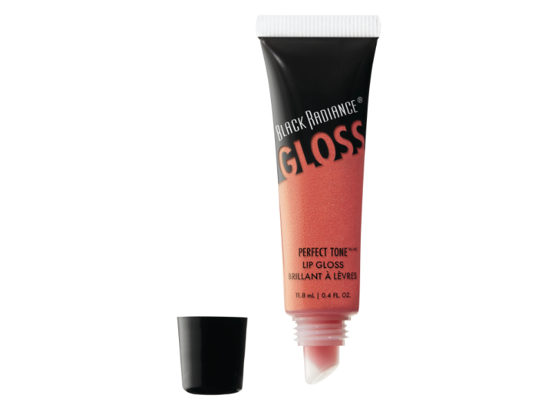 Black Radiance Perfect Tone Lip Gloss, Caramel Kiss , 0.4 fl oz/11.8 mL