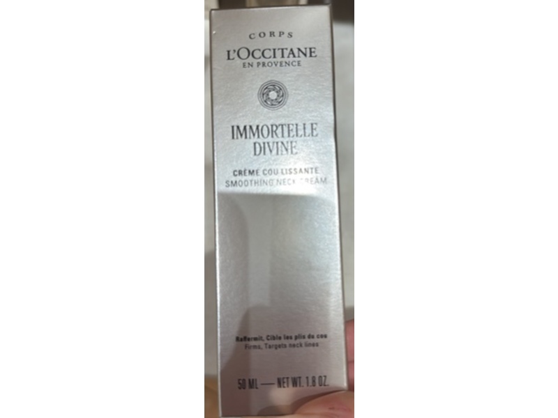 L'Occitane En Provence Immortelle Divine Smoothing Neck Cream, 1.8 oz/50 mL