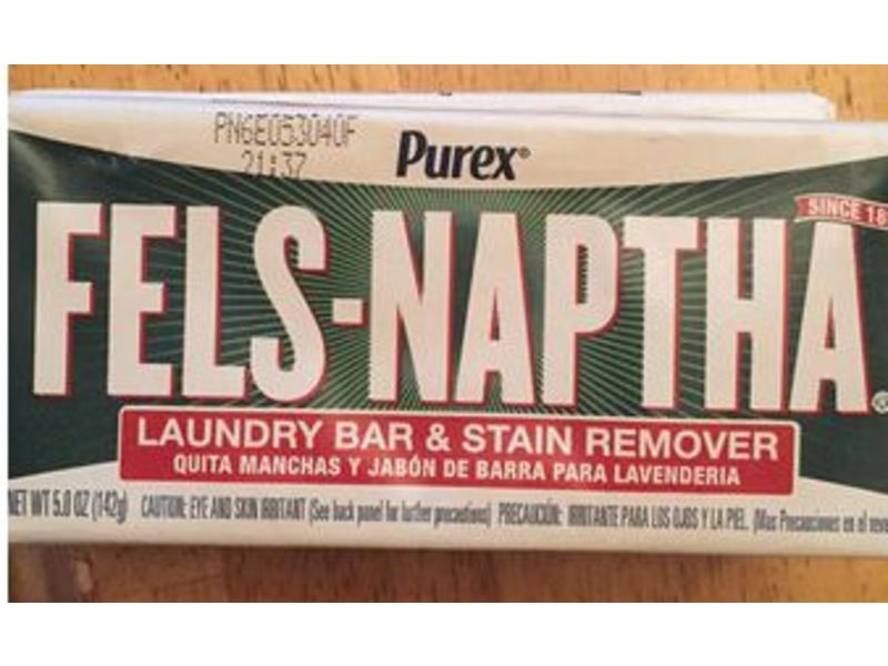 Purex Fels-Naptha Laundry Bar & Stain Remover, 5 oz/142 g