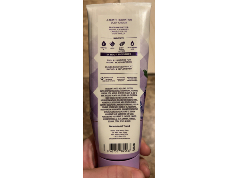 Bath & Body Works Ultimate Hydration Body Cream, Gingham Vibrant, 8 oz/226 g, Pack Of 2