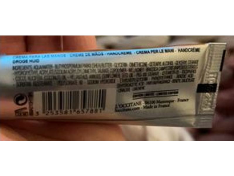 L'Occitane Hand Cream, Honey Harvest, 1.34 oz/10 mL