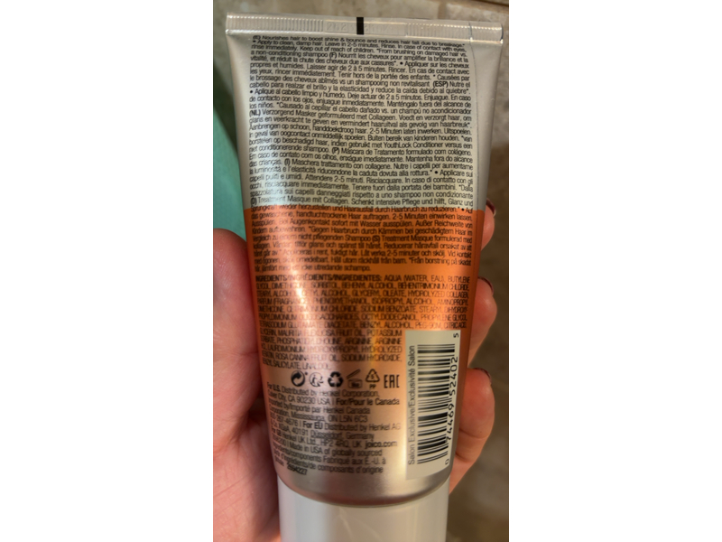 Joico YouthLock Treatment Masque, 5.1 fl oz/150 mL