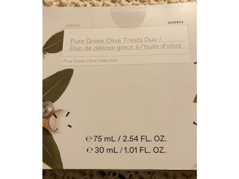 Korres Greek Olive Early Harvest Vitality Booster Oil Duo
