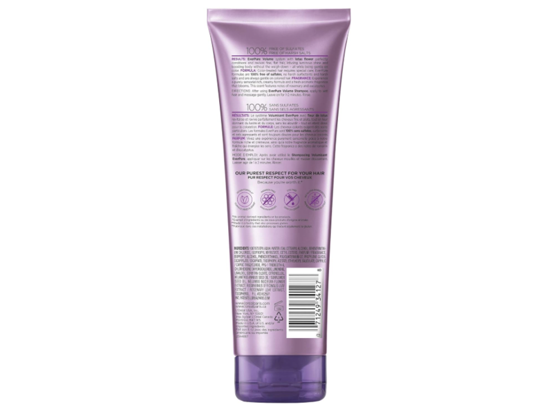 L'oreal Paris Ever Pure Volume Conditioner, Lotus, 8.5 fl oz/250 mL