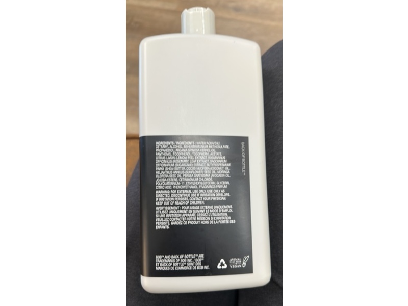 Bob Id Conditioner, Provitamin B5 + Argan Oil & Jojoba Seed Oil, 33.8 fl oz/1 L