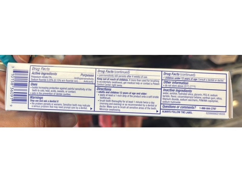 Sensodyne Pronamel Enamel Strength Toothpaste, Fresh Breath, 3.4 oz/96.4 g