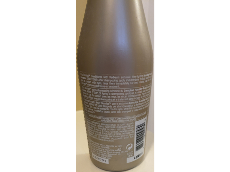 Redken Frizz Dismiss Conditioner, 8.5 oz/250 mL