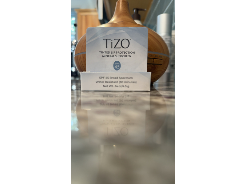 TIZO Tinted Lip Protection, SPF 45, 14 oz/4.5 g