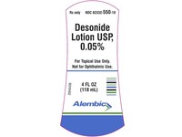 Desonide Lotion 0.05%, 4 fl oz/118 mL, Alembic (Rx) - thumbnail 1