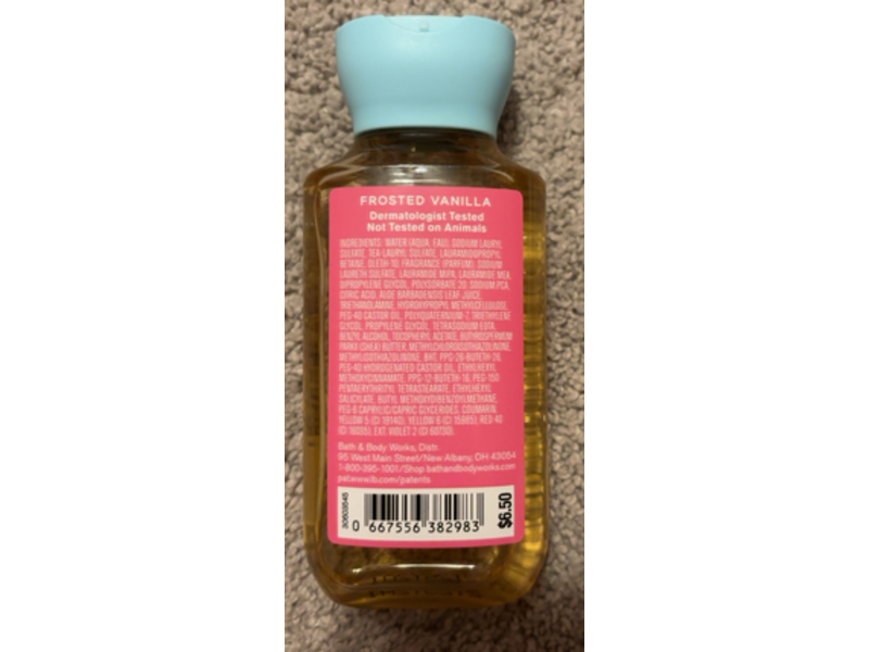 Bath & Body Works Aloe & Vitamin E Shower Gel, Happy Birthday, 3 fl oz/88 mL
